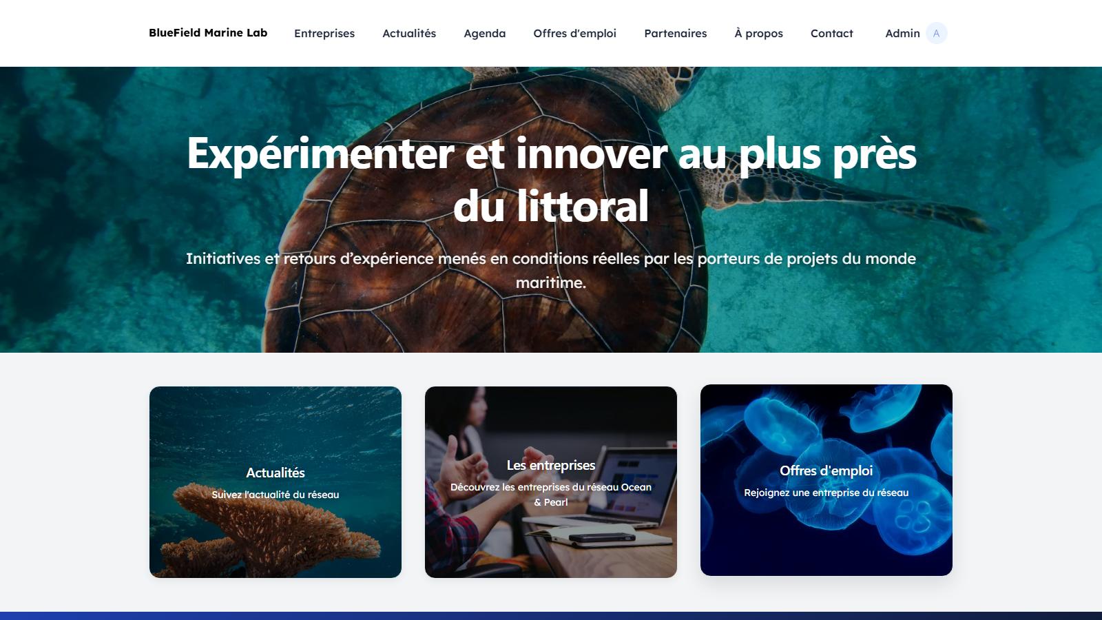 Exemple de plateforme pour incubateur